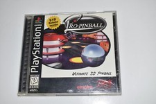 PRO PINBALL - PS1 ULTIMATE 3D PINBALL - COMPLETE IN BOX CIB (BUW38)