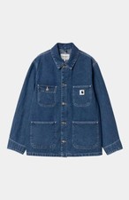 Veste De Travail Carhartt Michigan Chore Bleu True Stone