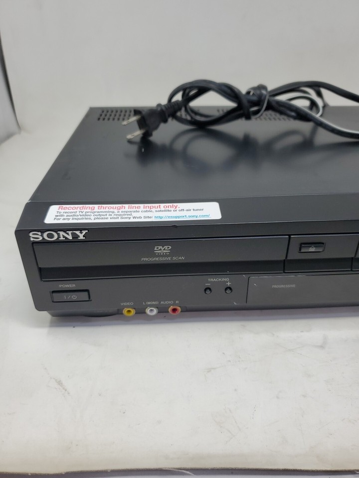 Sony Slv D281p Dvdvhs Combo Player And Recorder Tested Ebay 