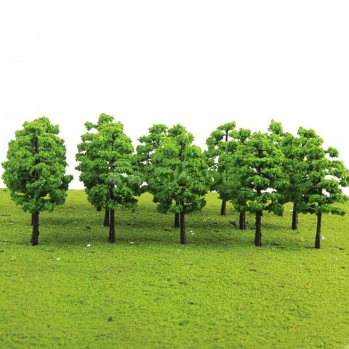 20x Model Trees Train Railroad Diorama Wargame Park Scenery HO Scale Small Mini - Picture 4 of 7