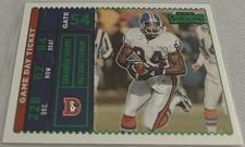 2022 Contenders Football Shannon Sharpe Denver Broncos Game Day Ticket Green