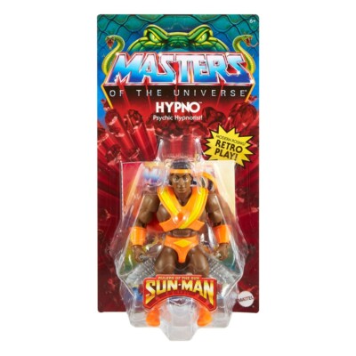 Mattel Masters of the Universe Origins Hypno Sun-Man EU Version NEU OVP MOC