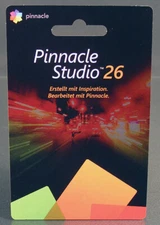 Pinnacle Studio 26 (2023) Full Version PKC Permanent License German/ML ORIGINAL PACKAGING NEW