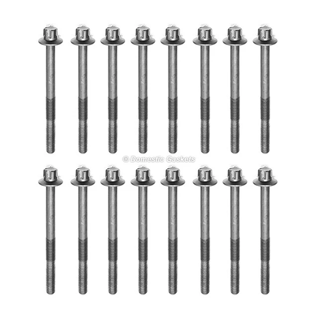 Pernos de cabeza aptos para 09-16 Nissan GT-R 3.8L V6 DOHC 24v VR38DETT Foto 2 de 3