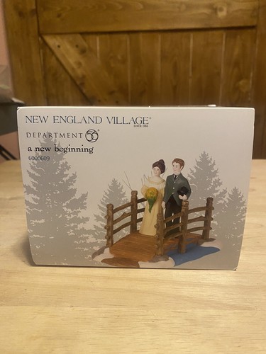 Department 56 A New Beginning 6000609 New England Village