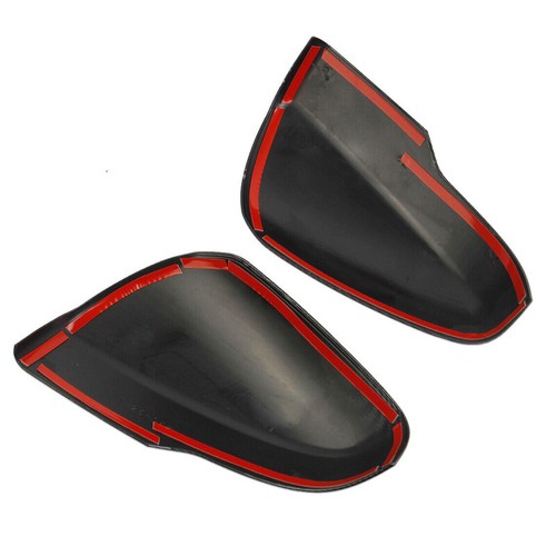 2x Side Rear View Mirror Cover Cap Set Fit For Subaru Crosstrek XV Forester - Picture 6 of 7