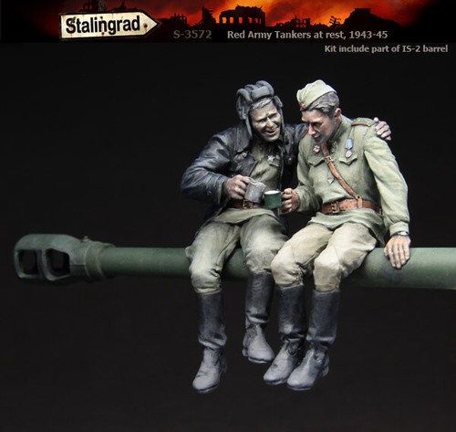 1:35 LOT 2 figurines en résine soldat 8e armée britannique ww2 non