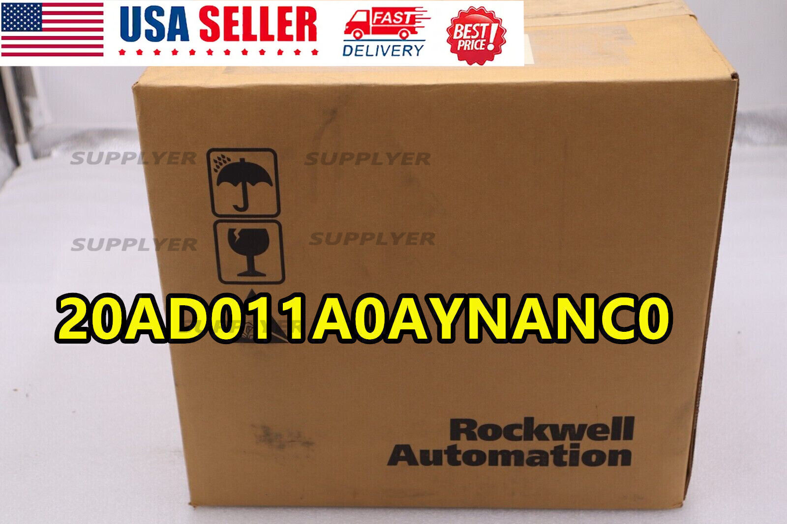 NOS ALLEN BRADLEY POWERFLEX 70 ROCKWELL AUTOMATION AC DRIVE 20AD011A0AYNANC0