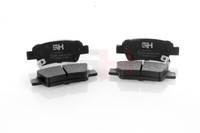 Gh Bremsbelagsatz Scheibenbremse Hinterachse FüR Honda CR-V Iii Re_ 2.0I-Vtec