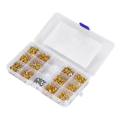 330pcs Metal Screws Kit for 1/10 RC Auto Car Axial SCX10 Traxxas TRX-4 HSP 94111