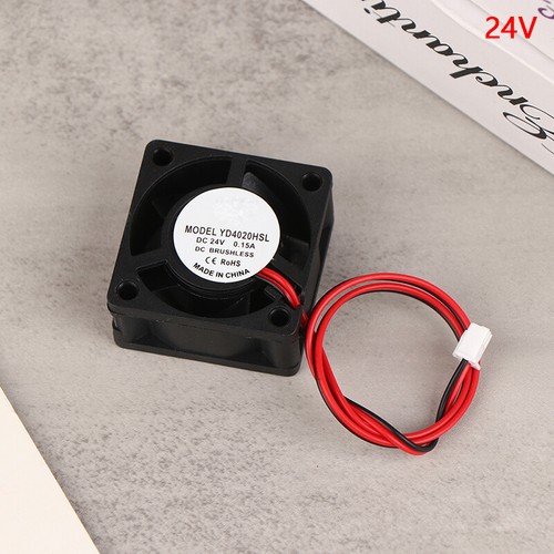 C 5V/12V/24V Computer CPU Cooler Mini Cooling Fan 40MM Small Exhaust Fan - Photo 10/14