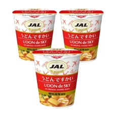 JAL SELECTION UDON NOODLE DECAI 37g x 3pcs Cup Noodles  -Udon-