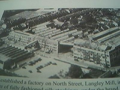 ephemera Nachdruck Bild Heanor A E Allen Fabrikgelände Luftbild