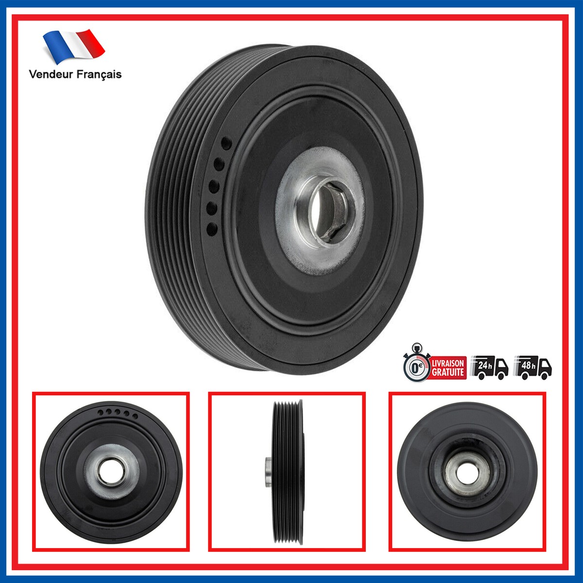 Poulie damper RENAULT MEGANE 1