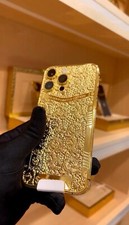 CUSTOM 24k Gold Plated Apple iPhone 17 Pro Ma...