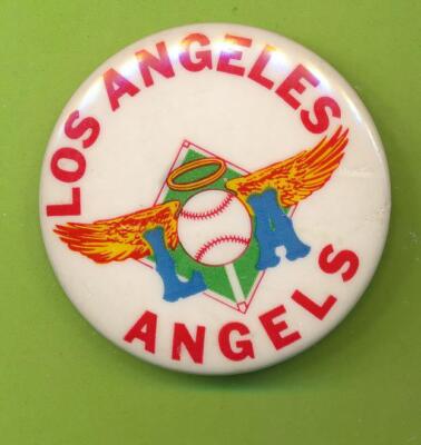 1961-64 Circular Los Angeles Angels Pin Button LAA1 bx | eBay