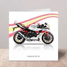 Yamaha YZF-R1 60th Anniversary | Motorbike | Superbike | Greetings/Birthday Card