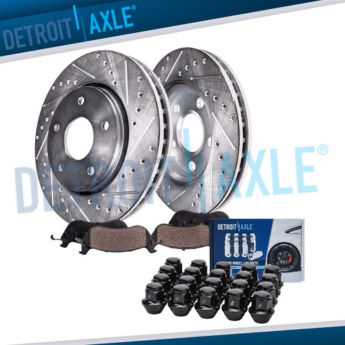 EBC USR Slotted Front Rotors (299x25mm) | 06-09 Ford Fusion 2.3 main image 0