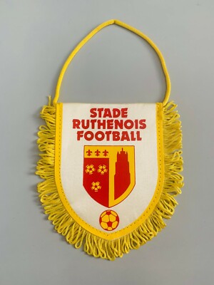 Stade Ruthenois football fanion vintage pennant foot banderin soccer