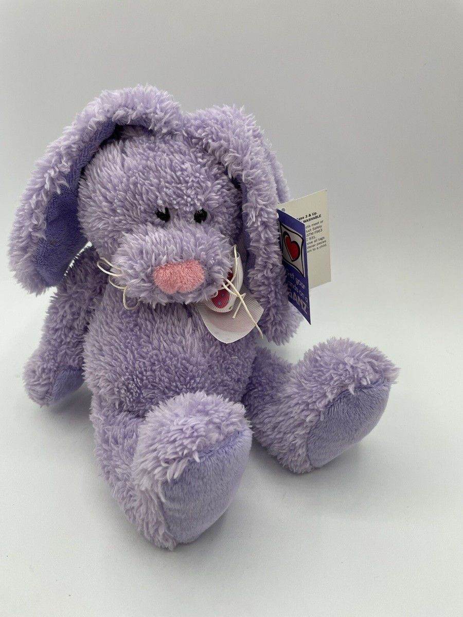 Purple Stuffed Bunny Peeps Purple Bunny By Bethany Lowe Designs