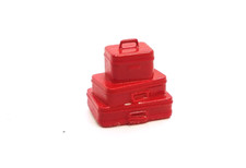 USA Made - N Scale Stack Of Suitcases or Luggage - 5 Pack - 1600931
