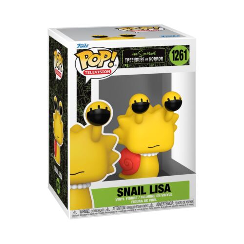 Funko POP! TV: Simpsons S9- Snail Lisa Simpson - the Simpsons - Collectable Viny - Picture 1 of 4