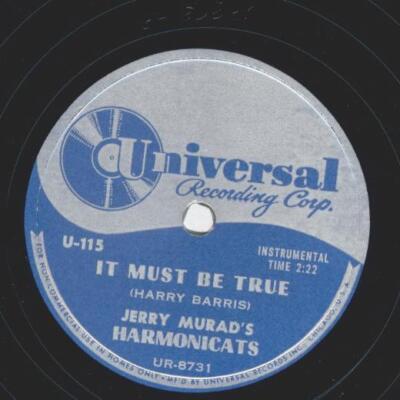 Jerry Murad's Harmonicats - It must be true / Cat's Polka 