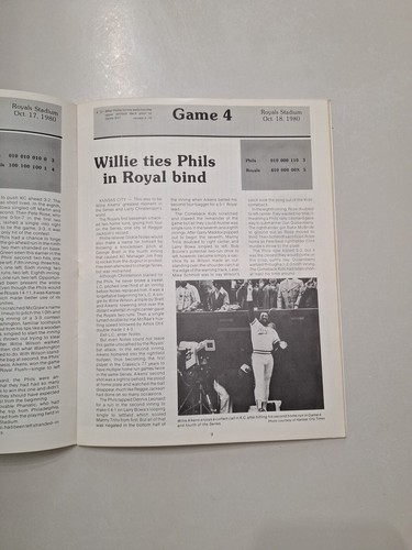 Philadelphia Phillies Yearbooks 1975 & COMEBACK KIDS Schmidt Maddox McGraw Rose - Picture 14 of 16
