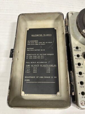 US military  マルチメーター　　米軍装備 ME-70A マルチメーター 米軍装備 military US ME-70A eBay | Multimeter TS