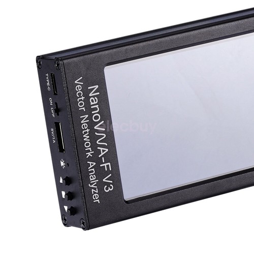 Nowy wektorowy analizator sieci NanoVNA-F V3 1MHz-6GHz VNA do MF / HF / VHF / UHF / SHF - Zdjęcie 3 z 10