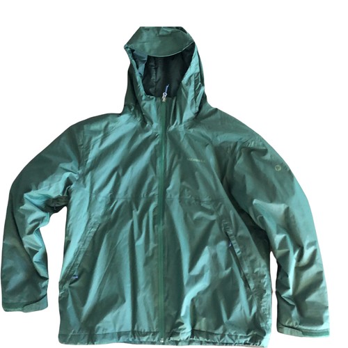 Merrell Men's Nylon Rain Jacket Hooded 