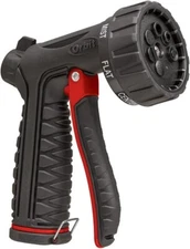 Orbit 56512 Black Pro Flo Metal 7-Pattern Flow-Through Front Trigger Nozzle