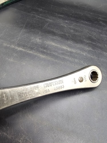 Craftsman Spezialeinsätze Ringschlüssel 43683 SAE 1/2 & 9/16 12pt beschädigt - Bild 2 von 7