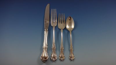 Rose Cascade by Reed & Barton Sterling Silver Flatware Service 8
