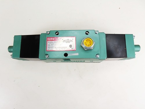 Numatics A23SS500S000030 Pneumatic Solenoid Valve Manifold Block 120VAC Coil NEW - Picture 4 of 13