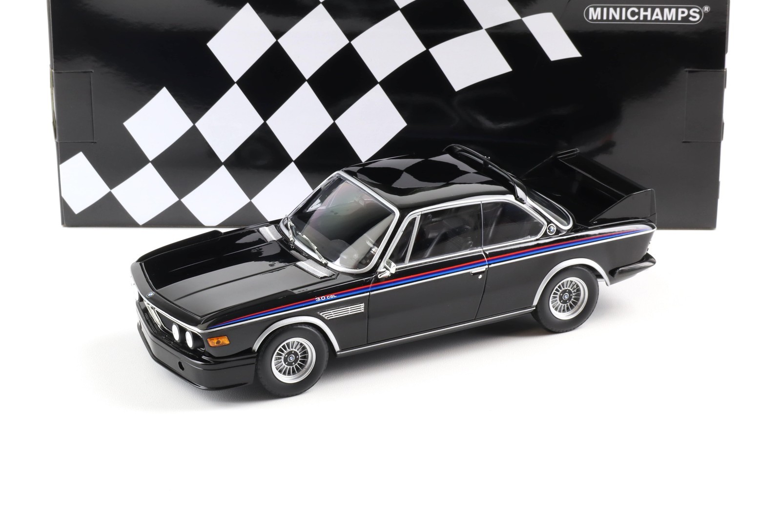 1:18 Minichamps BMW 3.0 CSL Coupe E9 Black 1973