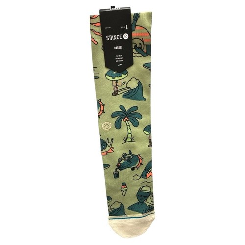 Stance Hunger Sage Large (US Men's Shoe 9-13, Women's Shoe 11-14) new - Picture 2 of 5