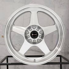 4-new 17 Vors Sp1 Wheels 17x8 5x1005x114.3 35 Silver Machined Rims 73.1