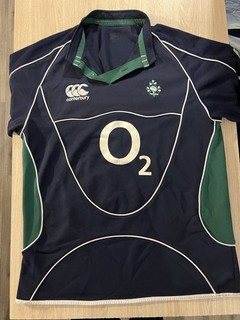 Men’s Size Large Canterbury Ireland Rugby Union training shirt from 2007 2009