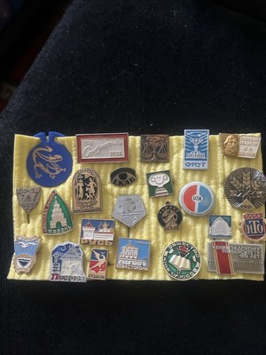 Vintage Badge Collection 1970 s