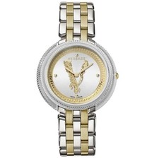 Versace Thea 38mm White Two-Tone Bracelet Women's Watch VE2CA0623