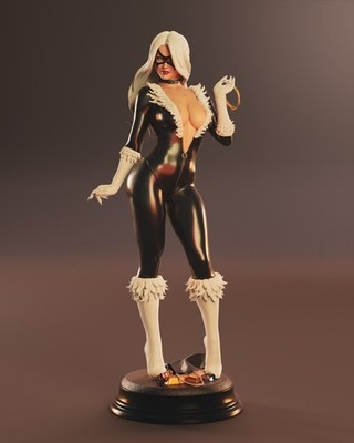 Black Cat Marvel Statue Sexy Felicia Hardy Marvel Figure Pre-Order