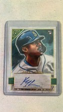 2020 Topps Gallery - Kyle Lewis #34 Green Autographs /99 (AU, RC)