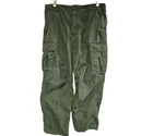 Vtg 60s Jungle Cargo Pants Army Military Vietnam War Era OG-107 M 34x30 Combat