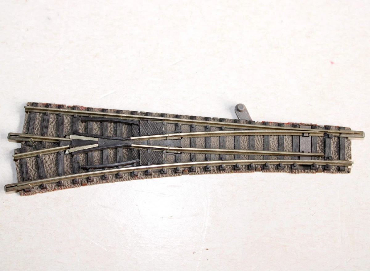 Aiguillage courbe balasté à droite à commande manuelle - FLEISCHMANN