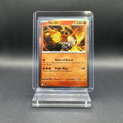 Chaos Rising Ho-Oh 010/108 Evolutions Holo Rare 130 HP Basic (EN)
