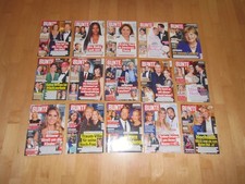 Zeitschrift Bunte. vom Burda Verlag, Konvolut,  30 Hefte.Sammlung,gut