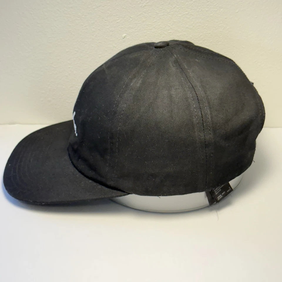 Rapha Hat Cap MTB 6 Panel Black Trail Snapback Cycling Biking Outdoors Logo - Image 4 of 4