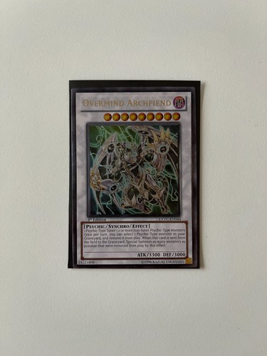 Overmind Archfiend [Ultimate Rare 1st Edition] EXVC-EN044 YuGiOh Extreme Victory card