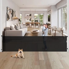 80 Inch Extra Long Retractable Baby Gates Extra Wide Baby Gates